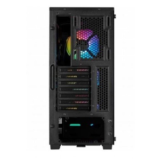 Corsair iCUE 220T RGB Tempered Glass Mid-Tower Smart Case -Black