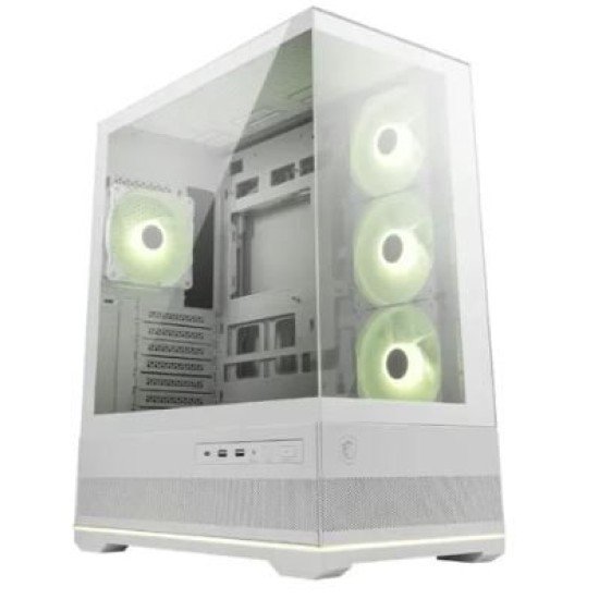 MSI MAG PANO 110R PZ WHITE ARGB ATX Mid Tower Gaming Casing