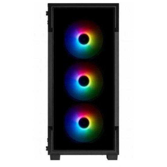 Corsair iCUE 220T RGB Tempered Glass Mid-Tower Smart Case -Black