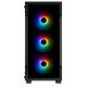 Corsair iCUE 220T RGB Tempered Glass Mid-Tower Smart Case -Black