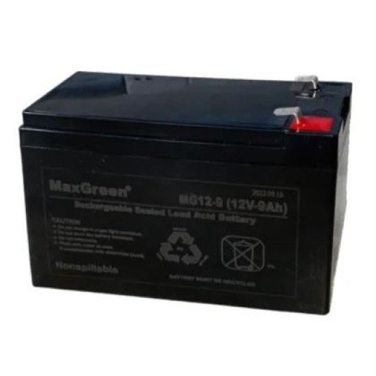MaxGreen MG12-9 12V 9A UPS Battery