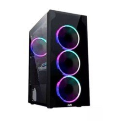 OVO X10 ARGB Mid Tower Gaming Case (Black)