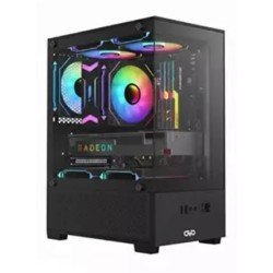 OVO CC20195 3X-ARGB ICE Cube M-ATX Mid Tower Gaming Case