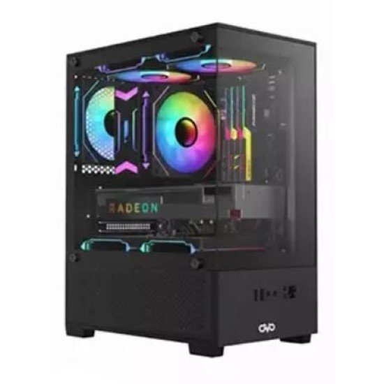 OVO CC20195 3X-ARGB ICE Cube M-ATX Mid Tower Gaming Case