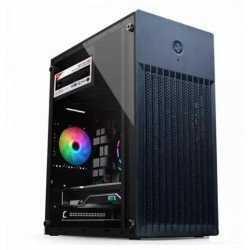 OVO J618 B RGB Micro Mesh Gaming Casing (Black)