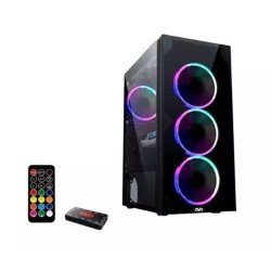 OVO X10 Mid Tower Gaming ARGB With Remote Control Case