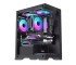 OVO CC4315-B ARGB Infinity Fan Ice Gaming Case (Black)