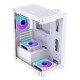 OVO CC4315-W ARGB Infinity Fan Ice Gaming Case (White)