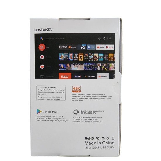 TX60 Pro 14K Ultra HD Smart Android TV Box with Voice Control Remote