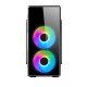 PC Power Pulse Fire X2 m-ATX Mid Tower Casing with 200W PSU