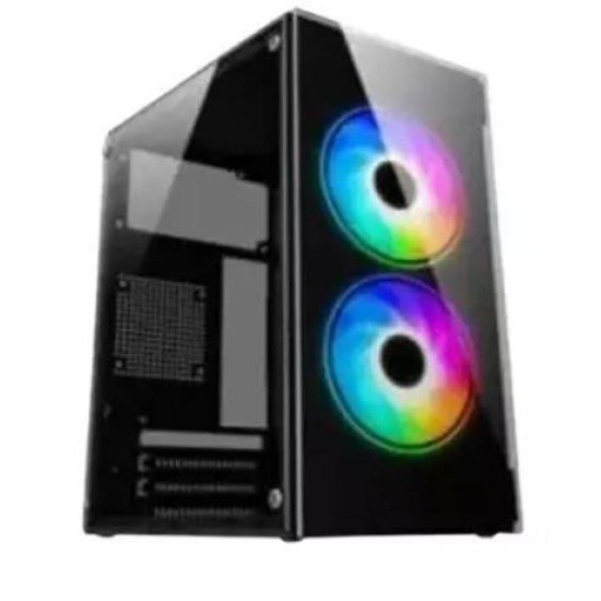 PC Power Pulse Fire X2 m-ATX Mid Tower Casing with 200W PSU