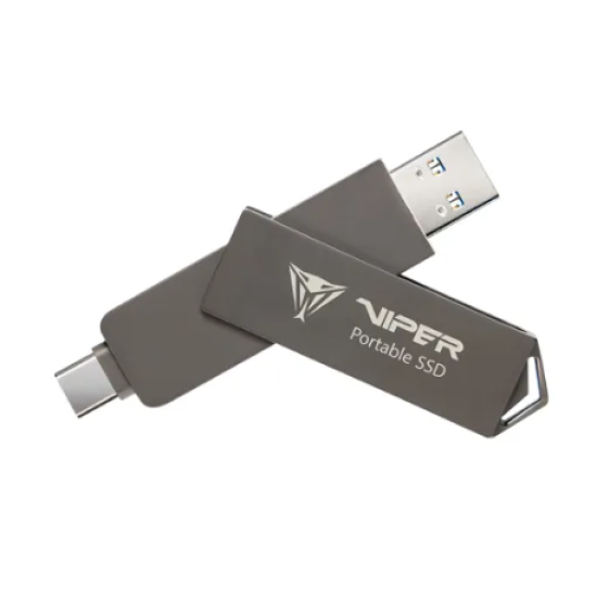 Patriot VIPER Gaming PVP30 512GB USB Type-A & Type-C Portable SSD