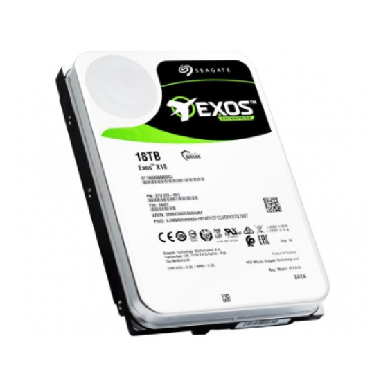 Seagate Exos X18 18TB 7200rpm SATA III 3.5" NAS HDD