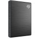 Seagate One Touch 1TB Portable USB Type-C Black External SSD