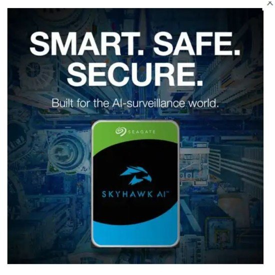 Seagate SkyHawk AI 12TB 3.5" Surveillance HDD