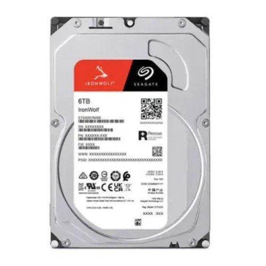 Seagate IronWolf 6TB 3.5 Inch SATA 5400RPM NAS HDD