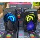 T-WOLF S11 Dual LED Mini Speaker