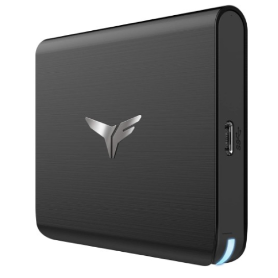 TEAM T-Force Treasure Touch 1TB Type-C USB 3.2 RGB Portable External SSD