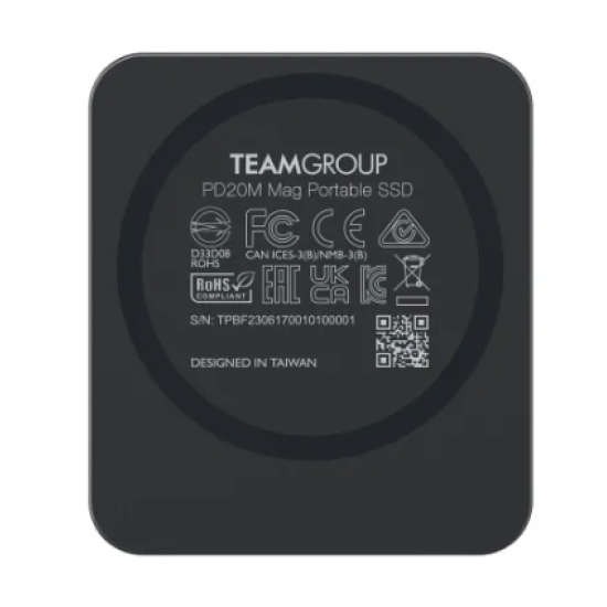 Team PD20M 1TB MagSafe Type-C Portable SSD