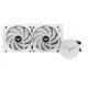 TEAM T-Force SIREN GD240E All-In-One ARGB CPU Liquid Cooler White