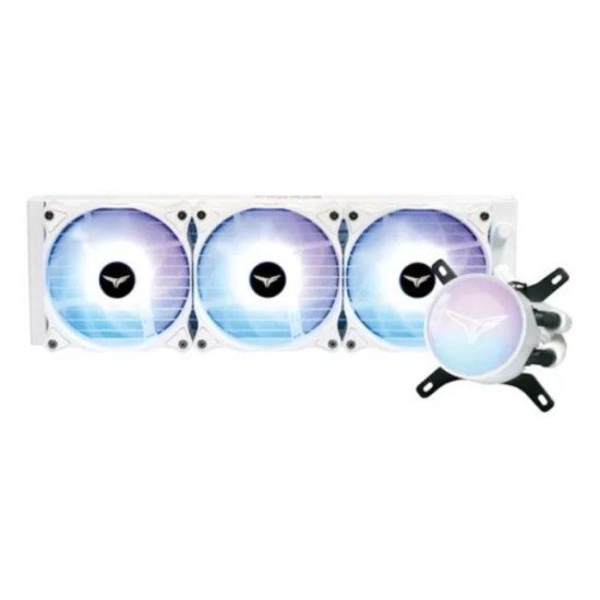 TEAM T-Force SIREN GD360E All-In-One ARGB CPU Liquid Cooler White