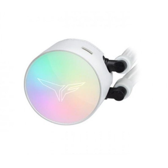 TEAM T-Force SIREN GD240E All-In-One ARGB CPU Liquid Cooler White