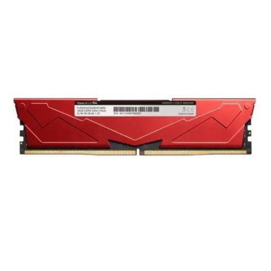 TEAM VULCAN RED 8GB DDR5 5200MHz Gaming Desktop RAM