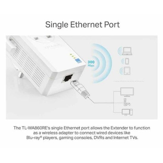 TP-Link TL-WA860RE Range Extender with AC Passthrough