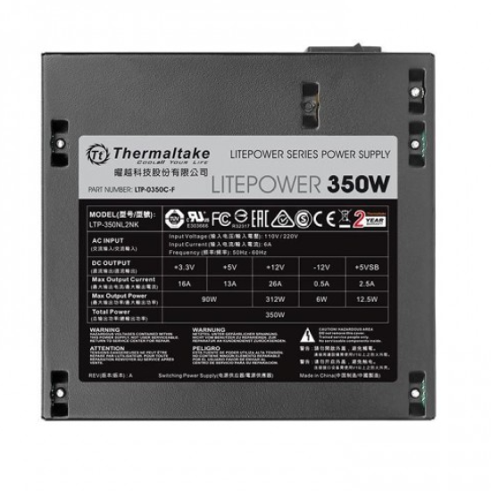 Thermaltake W0422RE Litepower 350W Non Modular Power Supply