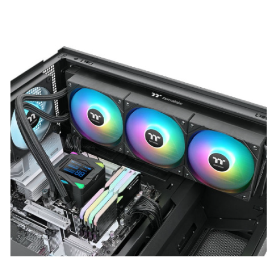 Thermaltake LA360-S ARGB Sync 360mm AIO Liquid CPU Cooler With Display