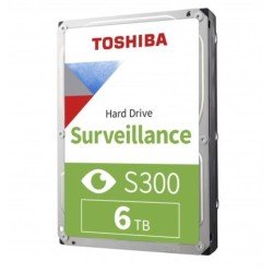 Toshiba S300 6TB 5400rpm 3.5" Surveillance Hard Drive