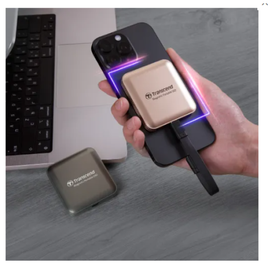 Transcend ESD420G 4TB 20Gbps Type-C Magnetic Portable SSD