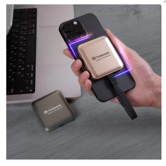 Transcend ESD420C 2TB 20Gbps Type-C Magnetic Portable SSD