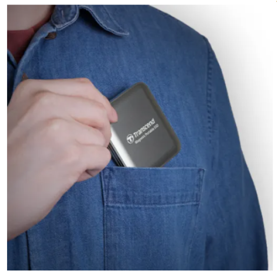 Transcend ESD420C 2TB 20Gbps Type-C Magnetic Portable SSD