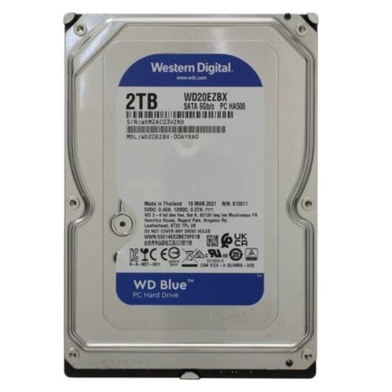 Western Digital 2TB Blue 7200RPM Desktop HDD