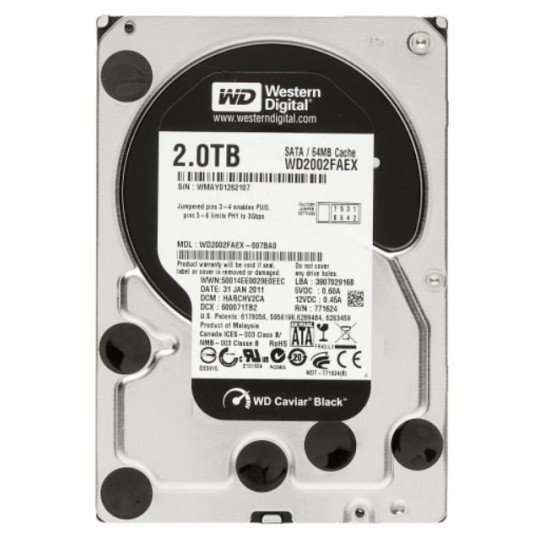 Western Digital Black 2TB SATA Hard Disk