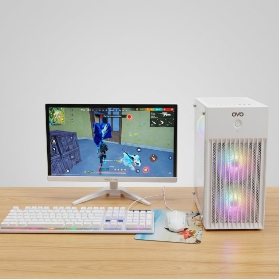 Core i5 4th Gen 8GB RAM 128GB SSD Desktop PC with 19 Inch Monitor