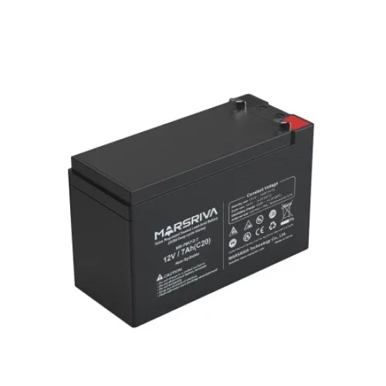 Marsriva MR-PBU12-7 12V 7Ah Sealed Lead-acid UPS Battery