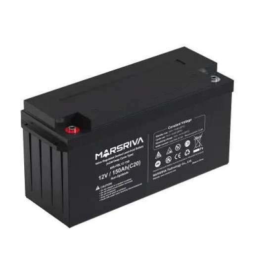 Marsriva MR-PBL12-150 12V 150Ah Sealed Lead-Acid UPS Battery