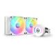 NZXT Kraken Elite 240 RGB 240mm AIO Liquid CPU Cooler White with LCD Display