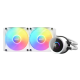 NZXT Kraken 240 RGB 240mm AIO Liquid CPU Cooler White with LCD Display