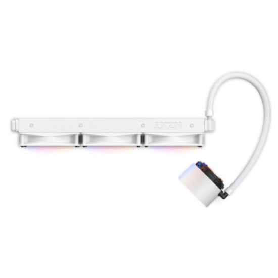NZXT Kraken Elite 360 RGB 360mm AIO Liquid CPU Cooler White with LCD Display