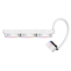 NZXT Kraken Elite 360 RGB 360mm AIO Liquid CPU Cooler White with LCD Display