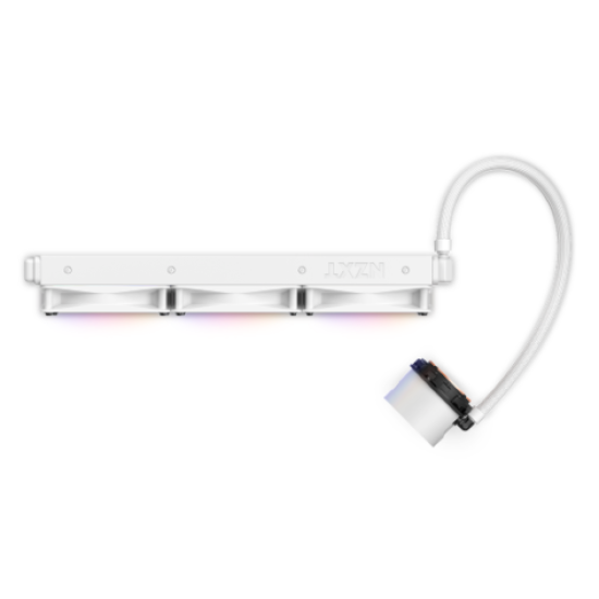 NZXT Kraken 360 RGB 360mm AIO Liquid CPU Cooler White with LCD Display