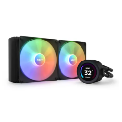 NZXT Kraken Elite 240 RGB 240mm AIO Liquid CPU Cooler with LCD Display