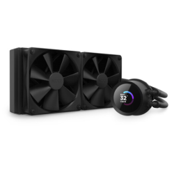 NZXT Kraken 240 240mm AIO Liquid CPU Cooler with LCD Display
