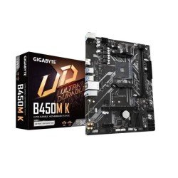 GIGABYTE B450M K AMD AM4 Micro ATX Motherboard