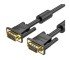 VENTION DAEBL VGA(3+6) Male to Male Cable with ferrite cores 10M