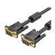 VENTION DAEBL VGA(3+6) Male to Male Cable with ferrite cores 10M