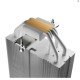 Gamdias BOREAS E2-41D WH Digital Display Single Tower Air CPU Cooler